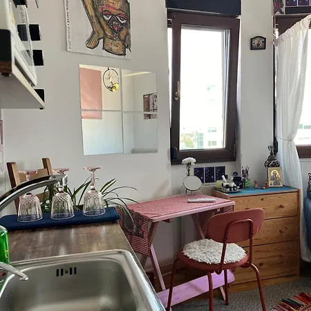 Apartamento Artsy Studio, Self Check-in! *