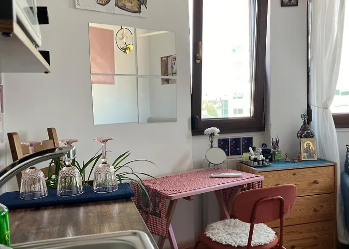 Apartamento Artsy Studio, Self Check-in! *