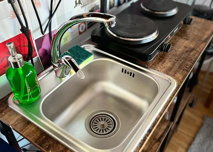 Apartamento Artsy Studio, Self Check-in! *